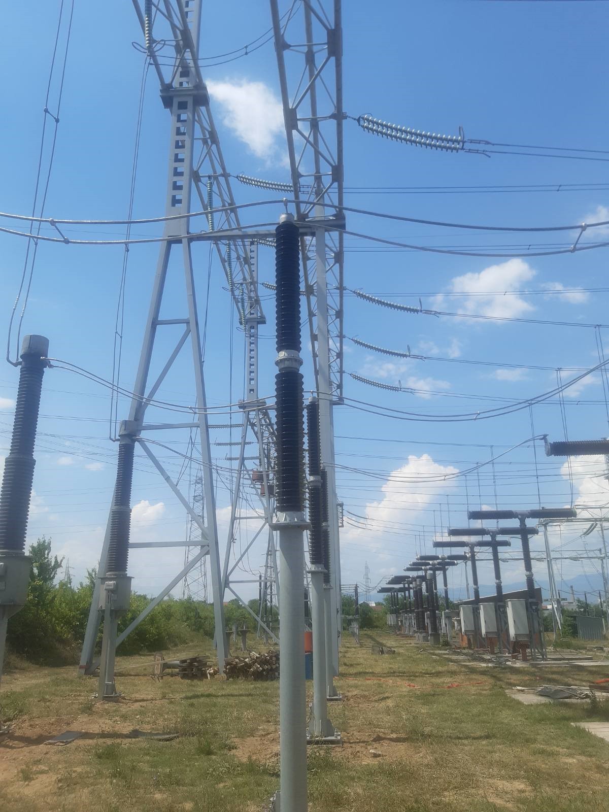 Energizing the 400 kV coupling bay in SS Skopje 4